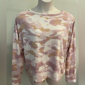 Old Navy Blush Pink Keyhole Knot Back Sweater size large LIKE NEW